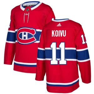 Lapsille NHL Montreal Canadiens Pelipaita Saku Koivu #11 Authentic Punainen Koti